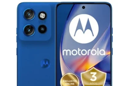 Motorola Edge 50 neo smartphone blue color