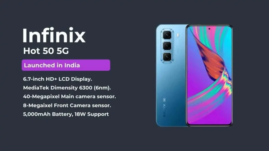 Infinix Hot 50 5G smartphone specifications