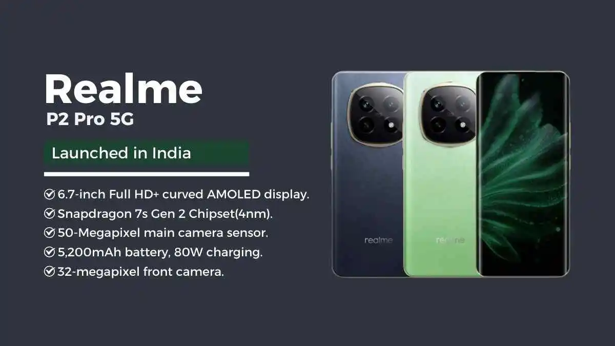 Realme P2 Pro 5G fastes curved display phone