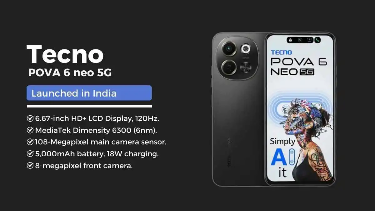 Tecno POVA 6 Neo 5G