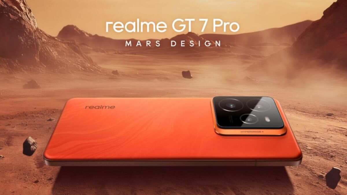 Realme GT 7 pro mark design