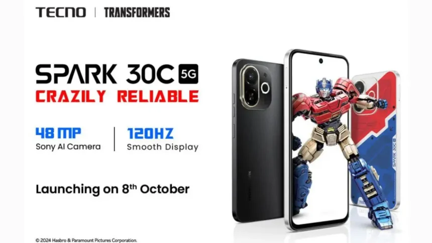 TECNO Spark 30C 5G india launch date