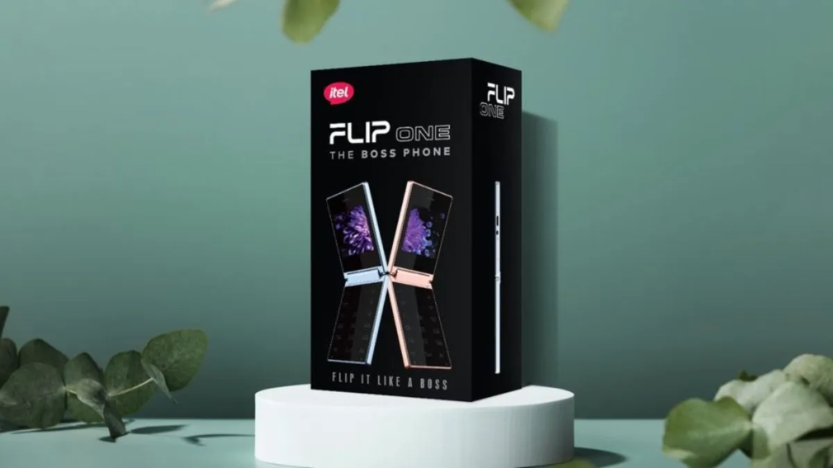 itel Flip One smartphone in box