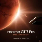 Realme GT 7 Pro Relaese Date in India announced